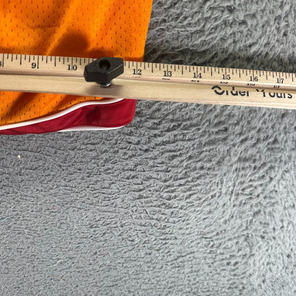 VTG Nike DNA Dri-FIT Short Men's L Orange Nylon Athletic Basketball Performance - Picture 11 of 13